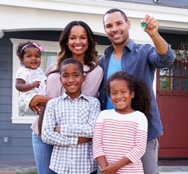 Family With a New Home